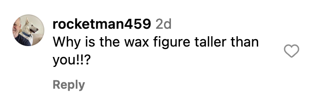 Instagram comment